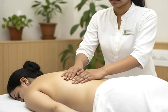 Physiotherapy session